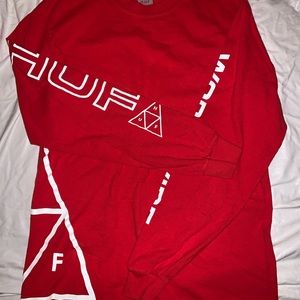 HUF Logo Long Sleeve